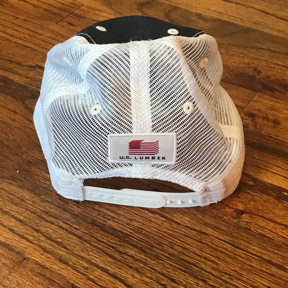 Men’s Five Star Lumber Cap Hat US Lumber Classic 6-Panel Mesh w/ Adjustable Fit - Picture 6 of 11